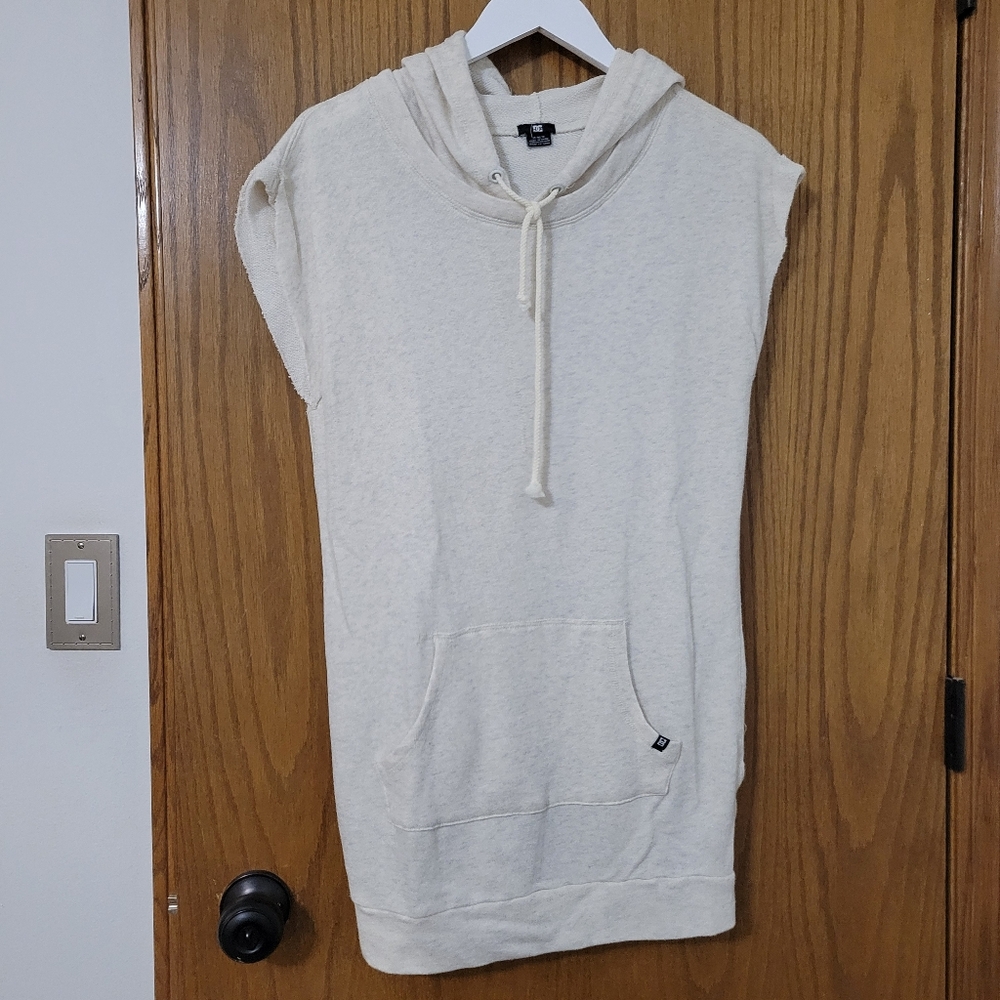 DC  Hooded Sweatshirt Dress Medium